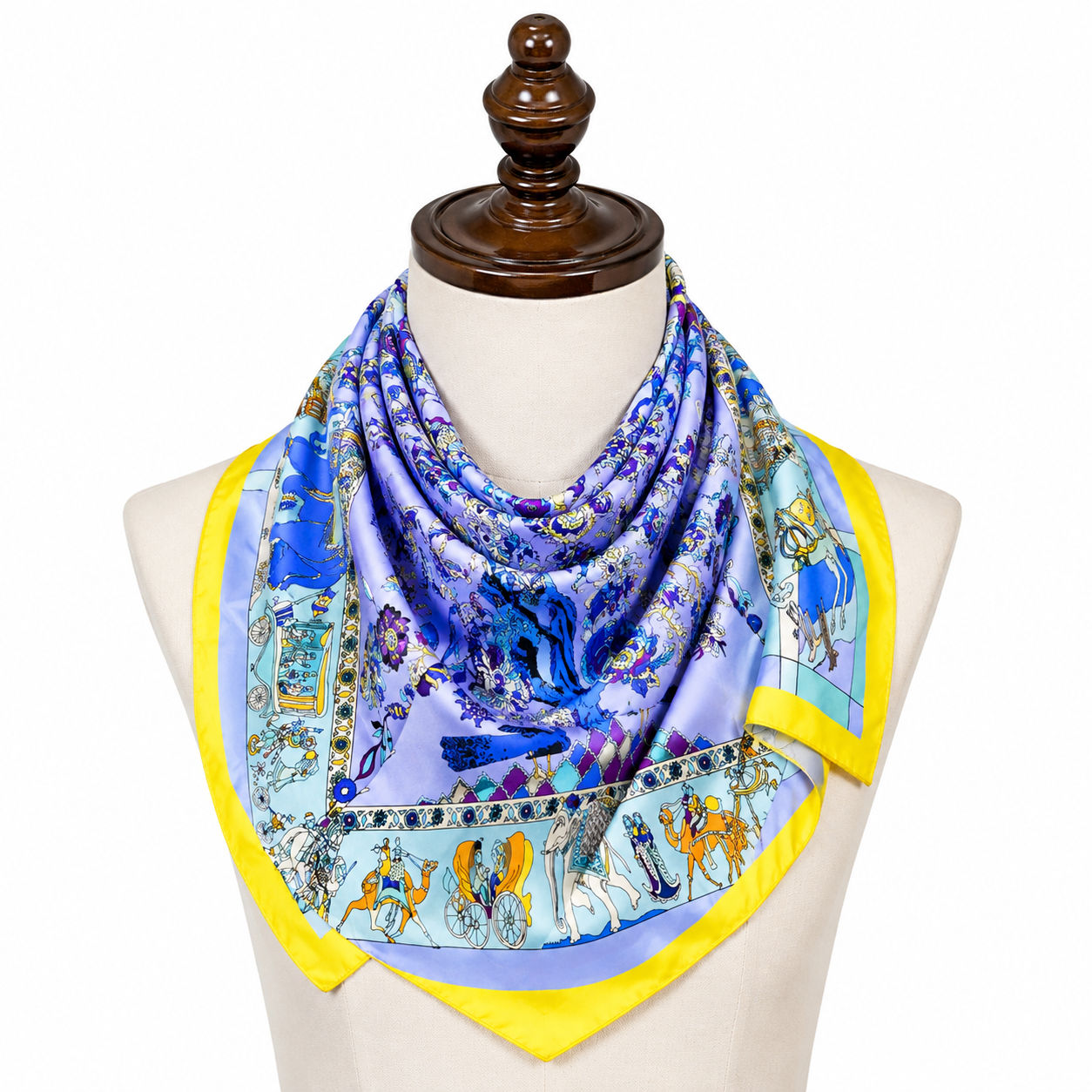 Indian Hunter King Silk Foulard